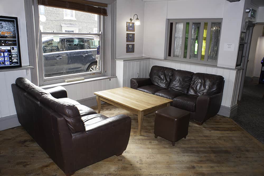 Leather sofas